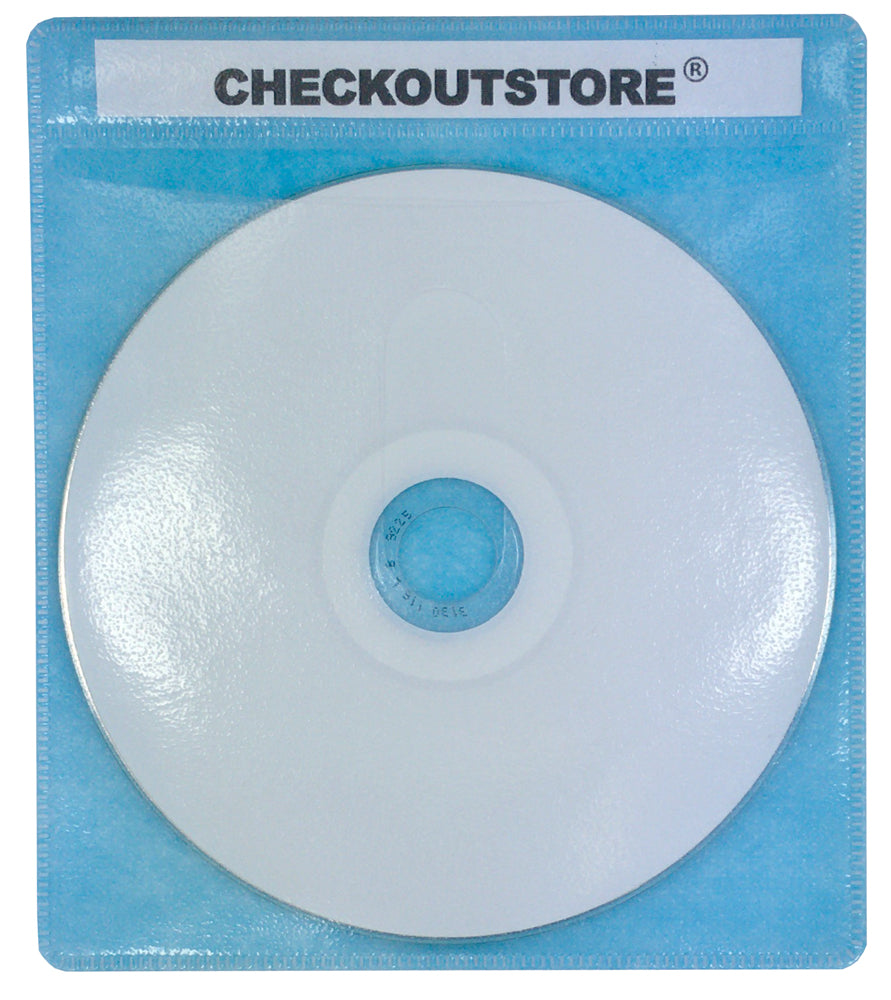 CheckOutStore Generic 5000 CPP Clear Plastic Sleeve with Flap