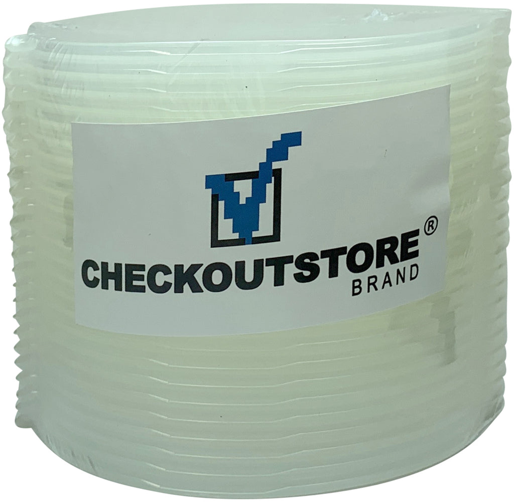 CheckOutStore CLRCASERSNC1000 1,000 Clear Storage Cases 14mm for