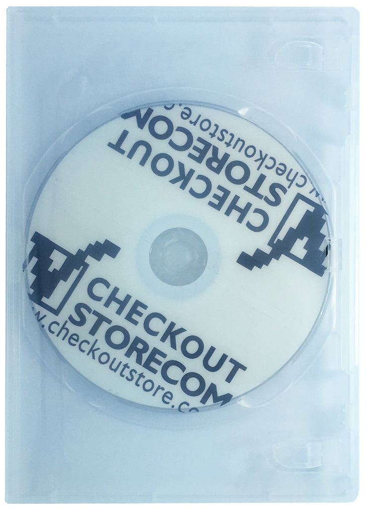 300 CheckOutStore Clear 2 Disc CPP Sleeves & DVD Booklet CPPDD300